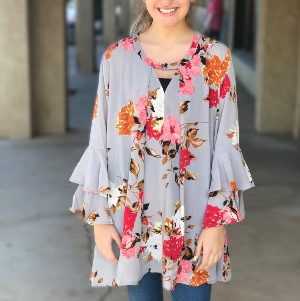 Beautiful Floral Top